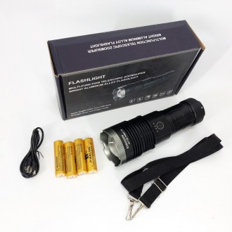  Ручний ліхтар Police AK138 WHITE LASER LED PM60-TG із зарядкою USB, що працює в. . фото 10