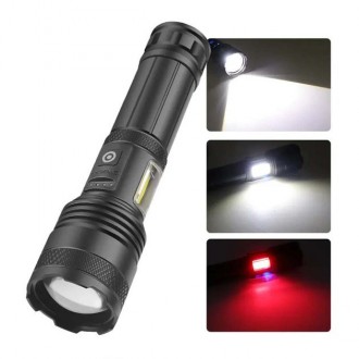  Ліхтарик PLD-P815 White Laser BC-581 LED PM10-TG+COBЛіхтар PLD WHITE LASER LED . . фото 9