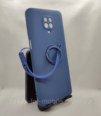 Силиконовый чехол, бампер с кольцом-подставкой под магнит для Xiaomi Redmi Note . . фото 5