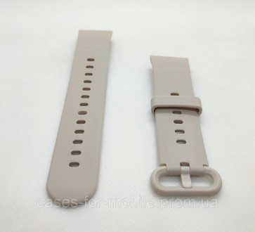 Силіконовий ремінець, який підійде до Xiaomi Poco Watch.
** Відтінок виробу в ре. . фото 4