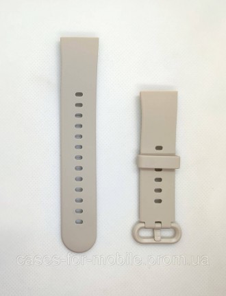 Силіконовий ремінець, який підійде до Xiaomi Poco Watch.
** Відтінок виробу в ре. . фото 3