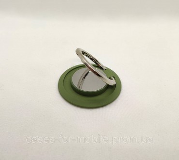 Кольцо-держатель (металл+пластик) для телефона, смартфона.
Имеет тугое вращение . . фото 3