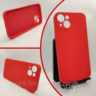 Silicone Case Full Cover силиконовый чехол, бампер для IPHONE 13 MAGSAFE.
На фот. . фото 1