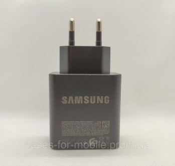 Комплект: Блок швидкого заряджання Samsung 35w PD3.0 (EP-TA220) ЧОРНОГО кольору . . фото 6