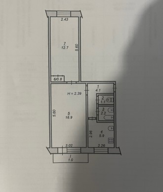 Продам 2-комнатную квартиру в районе Юбилейной. Кривой Рог. фото 1 Продам 2-комнатную квартиру в районе Юбилейной. Кривой Рог. фото 1