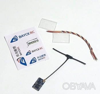 Модуль BAYCK ELRS 2,4 ГГц NANO ExpressLRS с антенной типа T, IPEX 1, 3.6-5.5V, f. . фото 1