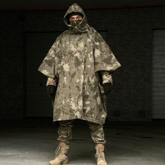 Плащ ЗСУ військовий пончо Дощовик тактичний армійський Накидка камуфляж. Одеса. фото 1 Плащ ЗСУ військовий пончо Дощовик тактичний армійський Накидка камуфляж. Одеса. фото 1