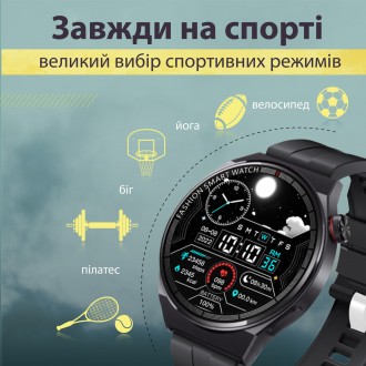 SmartX GT5 Max - это умные часы с множеством функций, которые позволяют вам оста. . фото 8