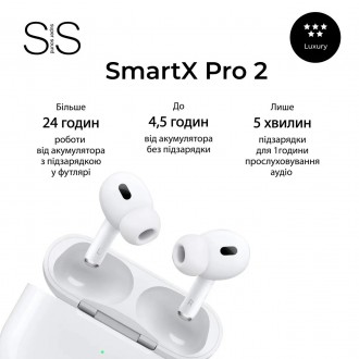 Беспроводные наушники SmartX Pro 2 Luxury Bluetooth: отличный выбор для поклонни. . фото 5