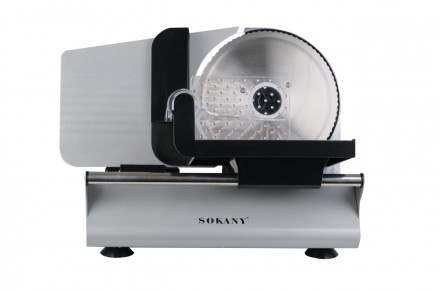 Ломтерізка Sokany SK-446 Electric Food Slicer 500W слайсер для дома. Київ. фото 1 Ломтерізка Sokany SK-446 Electric Food Slicer 500W слайсер для дома. Київ. фото 1