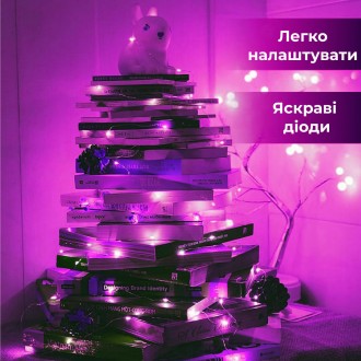 Святковий настрій Представляємо вам гірлянду світлодіодну на батарейках Garlando. . фото 3