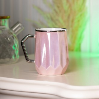 Чашка керамическая Glaze 450мл в зеркальной глазури чашки для кофе. Киев. фото 1 Чашка керамическая Glaze 450мл в зеркальной глазури чашки для кофе. Киев. фото 1