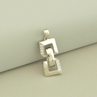 116915 Кулон 'XUPING' Фианит (родий). Житомир. фото 1