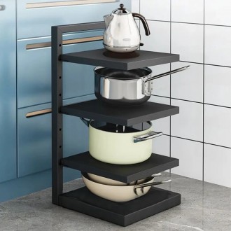 Кухонная полка для хранения кастрюль, 3 уровня Kitchen shelf for storing pots / . Одесса. фото 1 Кухонная полка для хранения кастрюль, 3 уровня Kitchen shelf for storing pots / . Одесса. фото 1