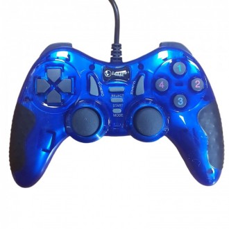 Джойстик LANGUE L3000 USB дротовий режим "Вібро" Синій. Одеса. фото 1