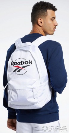 Спортивный рюкзак Reebok Classics RTW белый SED1297
Описание товара:
	Рюкзак изг. . фото 1