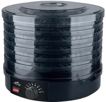 Сушарка для овочів та фруктів Monte MT-1662 400 Вт чорна. Київ. фото 1 Сушарка для овочів та фруктів Monte MT-1662 400 Вт чорна. Київ. фото 1