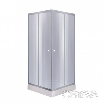 Душова кабіна Lidz Wawel SC80x80.SAT.LOW.GR з тонованим склом товщиною 4 мм є ко. . фото 1