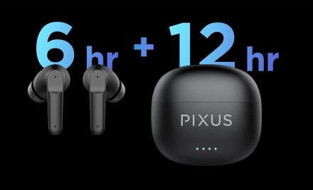 Стильний дизайн та 20 годин музики! Сучасні та стильні Bluetooth навушники Pixus. . фото 9