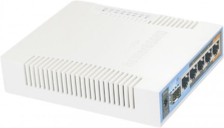 MikroTik hAP ac (RB962UiGS-5HacT2HnT)— це компактний і функціональний бездротови. . фото 3