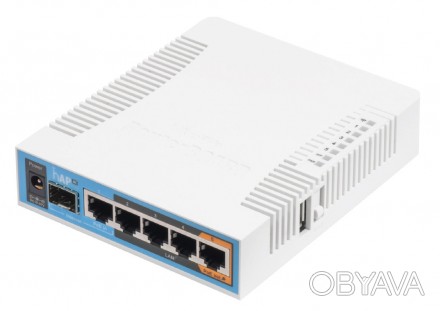 MikroTik hAP ac (RB962UiGS-5HacT2HnT)— це компактний і функціональний бездротови. . фото 1