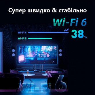 RX2 Pro — це гігабітний маршрутизатор Wi-Fi 6, розроблений для домашніх користув. . фото 7