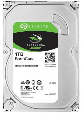 Універсальний накопичувач Seagate Barracuda гарантує ефективний доступ до файлів. . фото 3