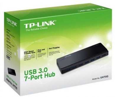 7-портовий концентратор USB 3.0 TP-Link UH700 Призначення пристрою 7-портовий ко. . фото 3