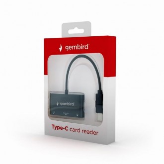 Компактний USB кардрідер SD-карт пам"яті з інтерфейсом USB Type-CПідтримує SD та. . фото 3