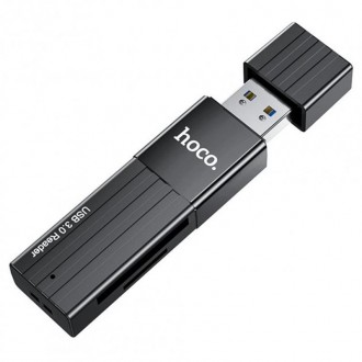Кардрідер USB3.0 Hoco HB20 Black (HB20U3). Харьков. фото 1 Кардрідер USB3.0 Hoco HB20 Black (HB20U3). Харьков. фото 1