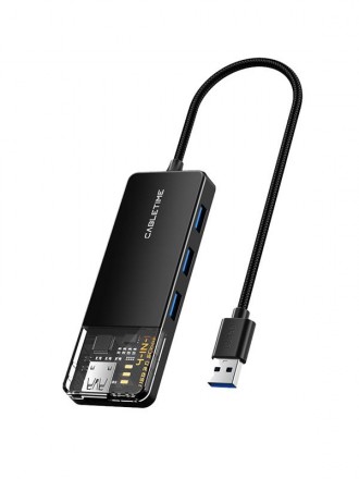 Концентратор Cabletime USB Type C - 4 Port USB 3.0, 0.15 cm (CB02B). Харьков. фото 1 Концентратор Cabletime USB Type C - 4 Port USB 3.0, 0.15 cm (CB02B). Харьков. фото 1