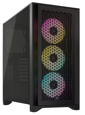 CORSAIR 4000D RGB AIRFLOW — корпус ATX середньої вежі з дизайном інтенсивного по. . фото 2