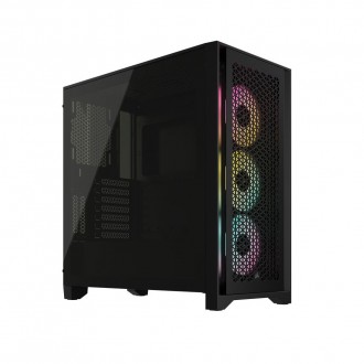 CORSAIR 4000D RGB AIRFLOW — корпус ATX середньої вежі з дизайном інтенсивного по. . фото 3