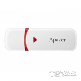 USB флеш накопичувач Apacer 32GB AH333 White USB 2.0 - це ваш «ідеальний партнер. . фото 1