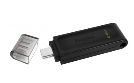 Kingston DataTraveler 70 - це портативний флеш-накопичувач USB-C, який підтримує. . фото 4