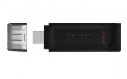 Kingston DataTraveler 70 - це портативний флеш-накопичувач USB-C, який підтримує. . фото 5