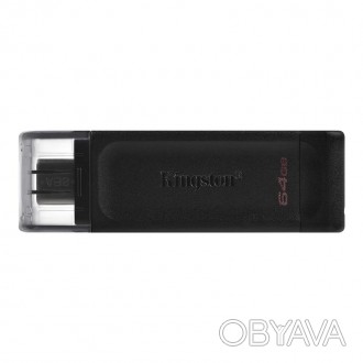 Kingston DataTraveler 70 - це портативний флеш-накопичувач USB-C, який підтримує. . фото 1