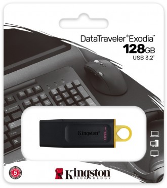 Накопичувач DataTraveler Exodia компанії Kingston забезпечує продуктивність USB . . фото 6