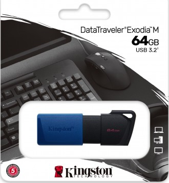 Накопичувач DataTraveler Exodia компанії Kingston забезпечує продуктивність USB . . фото 7