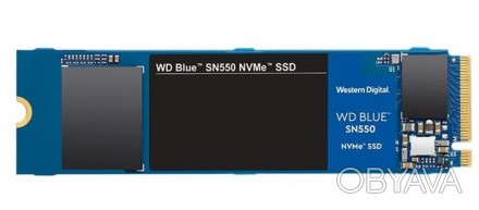 НОВИЙ РІВЕНЬ ШВИДКОДІЇ NVMEТвердотільний накопичувач WD Blue SN550 NVME SSD виво. . фото 1