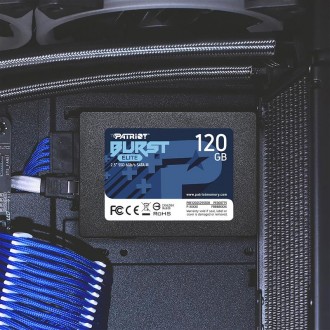 Лінійка SSD-накопичувачів Burst Elite від Patriot – є розвитком популярної серії. . фото 6