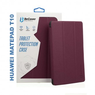 Чохол-книжка BeCover Smart Case для Huawei MatePad T 10 Red Wine (705396). Харьков. фото 1 Чохол-книжка BeCover Smart Case для Huawei MatePad T 10 Red Wine (705396). Харьков. фото 1