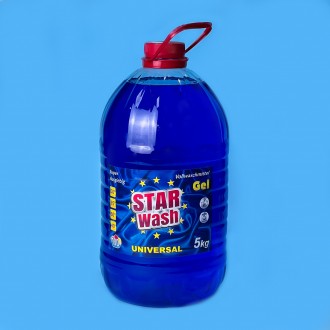Гель для стирки 5 л универсальный STAR WASH. Кривой Рог. фото 1 Гель для стирки 5 л универсальный STAR WASH. Кривой Рог. фото 1