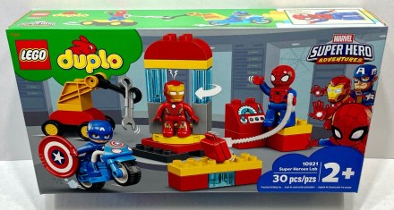 Лего Lego Duplo Super Heroes Adventures Lab Лаборатория супергероев 10921. Київ. фото 1 Лего Lego Duplo Super Heroes Adventures Lab Лаборатория супергероев 10921. Київ. фото 1