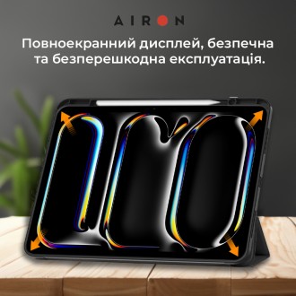 Чехол AIRON Premium SOFT для iPad Pro 13 2024 – стильный и практичный аксессуар,. . фото 7