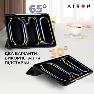 Чехол AIRON Premium SOFT для iPad Pro 13 2024 – стильный и практичный аксессуар,. . фото 6