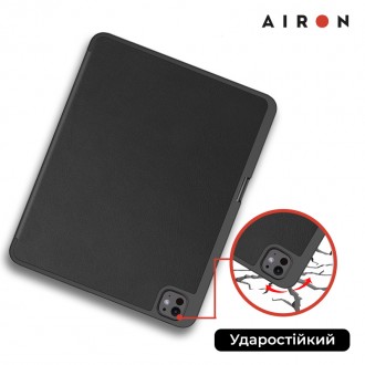 Чехол AIRON Premium SOFT для iPad Pro 13 2024 – стильный и практичный аксессуар,. . фото 5