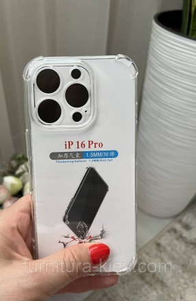 Прозорий силіконовий чохол на iPhone 16 pro 
Поспішіть придбати новинку чохол на. . фото 2