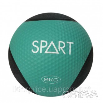 
SPART Medicine Ball 9 kg
М'яч гімнастичний, медичний, обтяжений. Вага 9 кг 
Мед. . фото 1