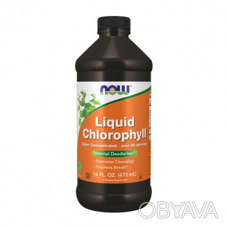 Chlorophyll Liquid от Now Foods – нейтрализует свободные радикалы и оказывает мо. . фото 1